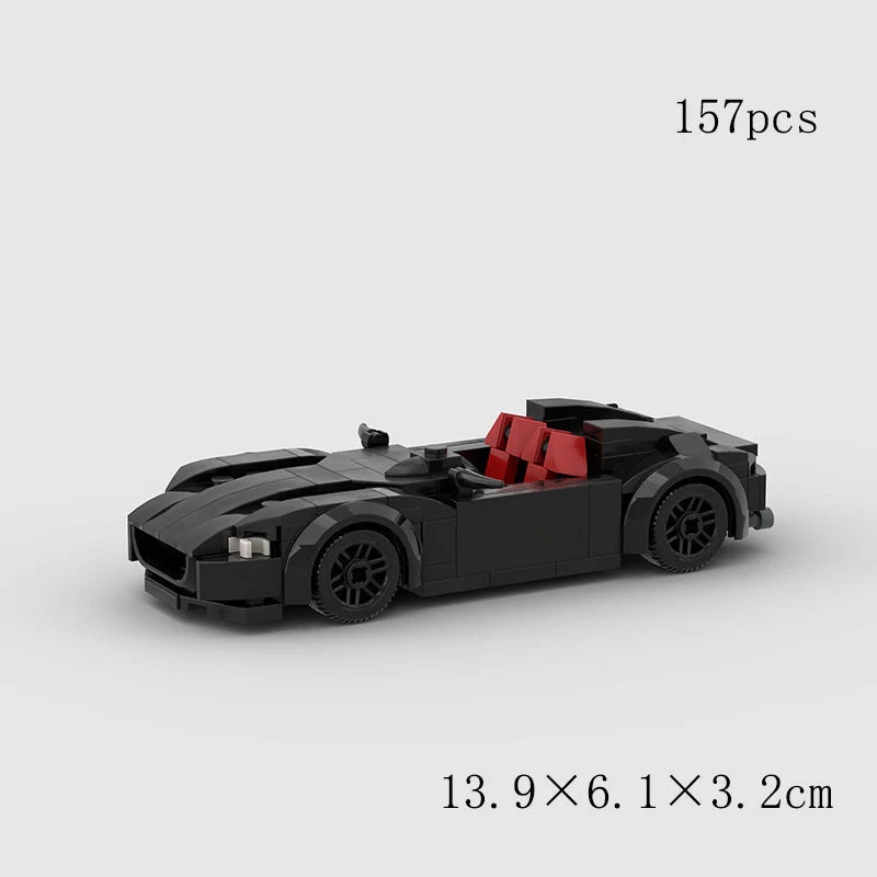 Children's Toys Car Model Sports Car And Small Particle Building Blocks MOC Educational Toys - Image 27