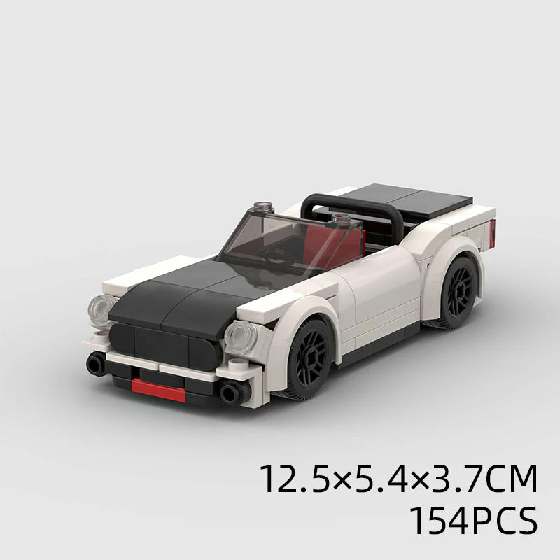 Children's Toys Car Model Sports Car And Small Particle Building Blocks MOC Educational Toys - Image 28