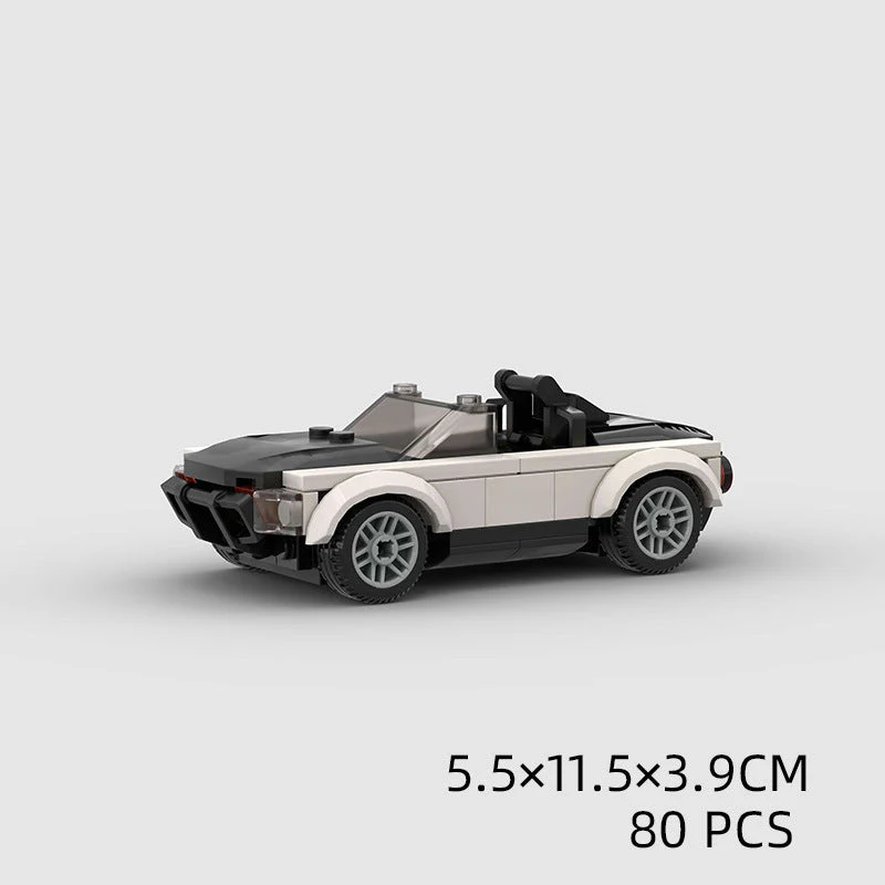 Children's Toys Car Model Sports Car And Small Particle Building Blocks MOC Educational Toys - Image 3
