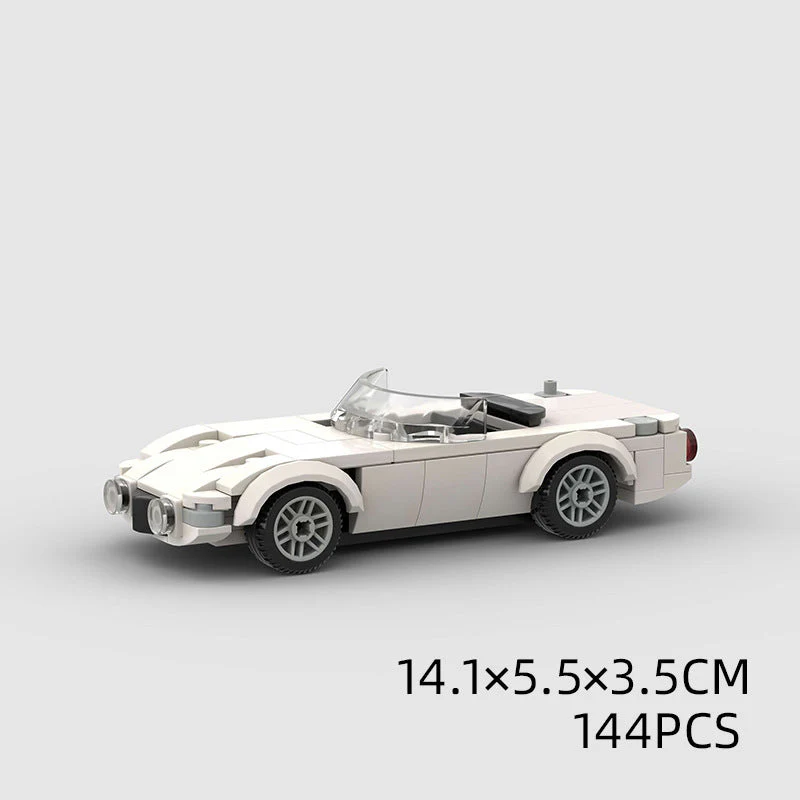 Children's Toys Car Model Sports Car And Small Particle Building Blocks MOC Educational Toys - Image 30
