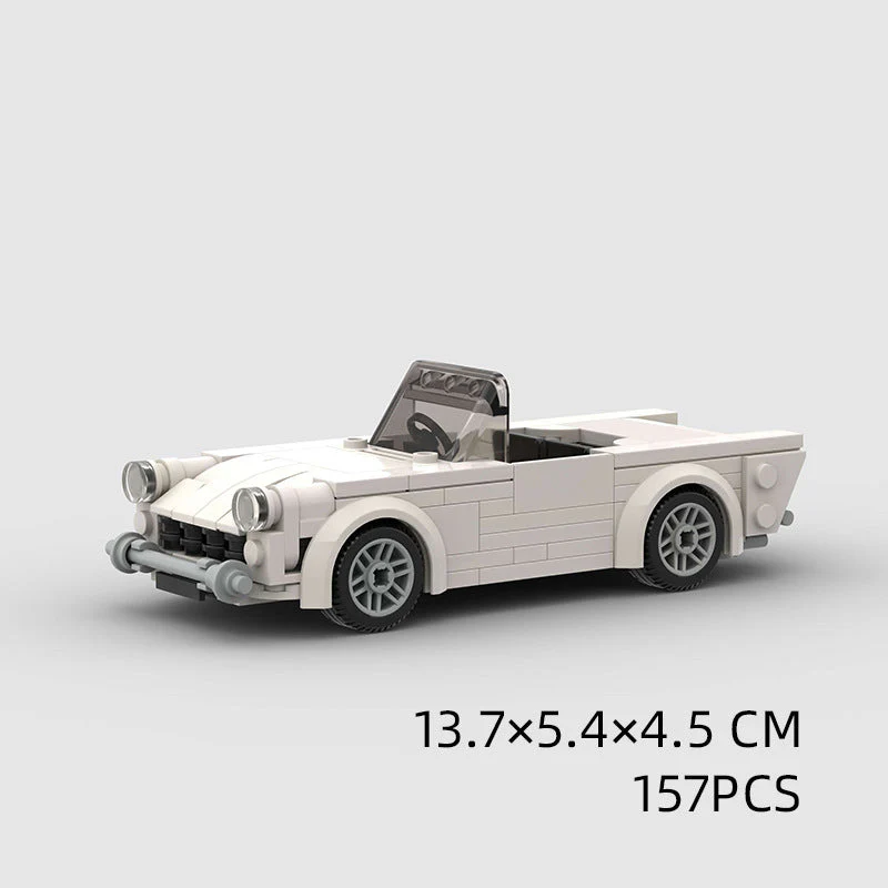 Children's Toys Car Model Sports Car And Small Particle Building Blocks MOC Educational Toys - Image 36