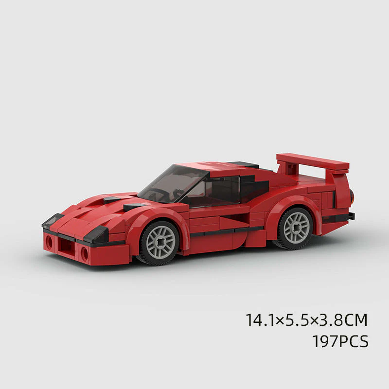 Children's Toys Car Model Sports Car And Small Particle Building Blocks MOC Educational Toys - Image 37