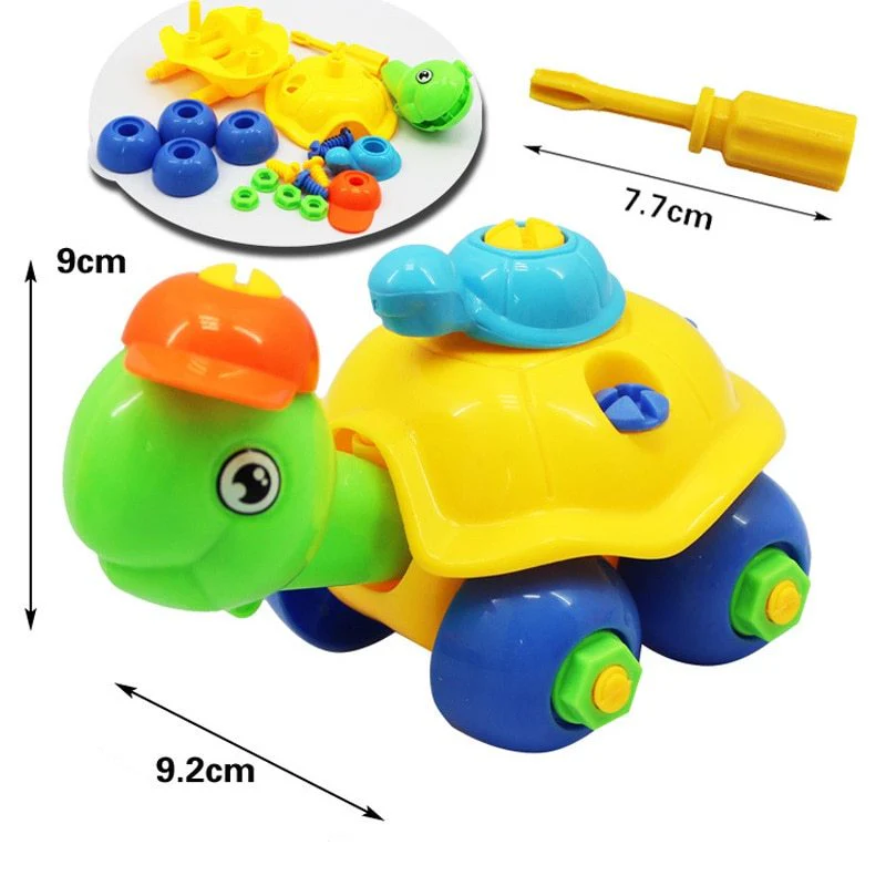 Children's Toys Detachable and Assembled Motorcycle Plastic Building Block Toys - Image 7