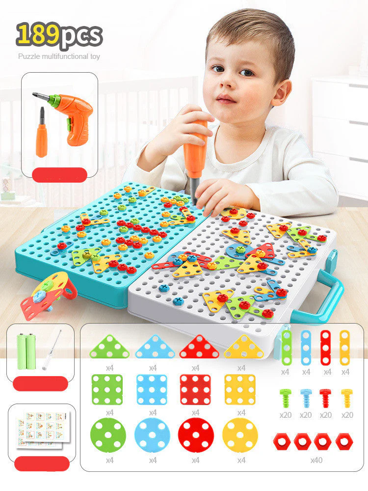 Children's Variety Puzzle Manual Disassembly Toolbox - Image 10