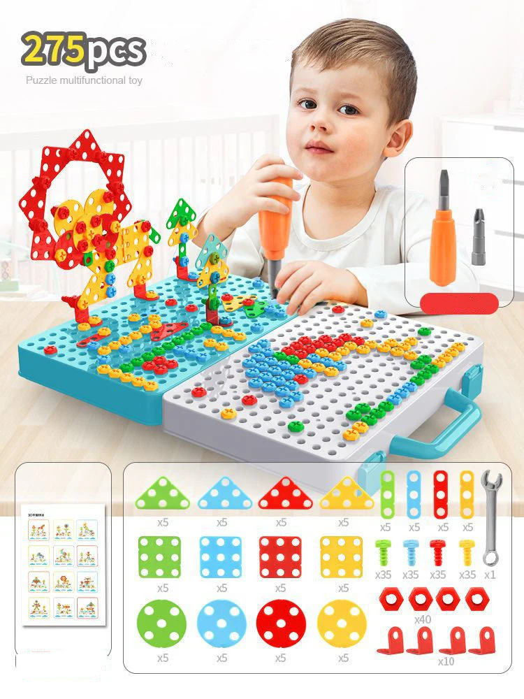 Children's Variety Puzzle Manual Disassembly Toolbox - Image 11