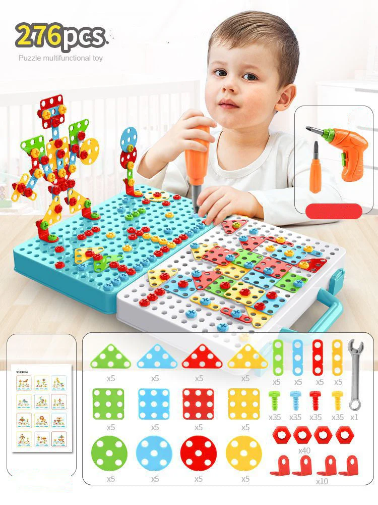 Children's Variety Puzzle Manual Disassembly Toolbox - Image 12
