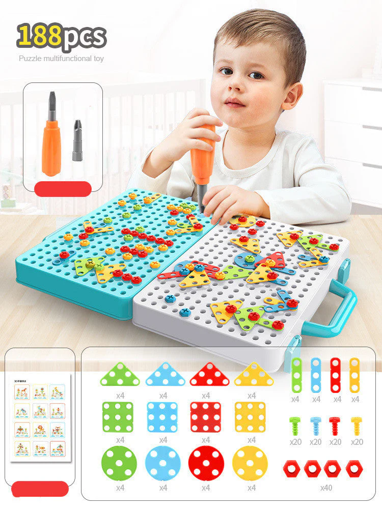 Children's Variety Puzzle Manual Disassembly Toolbox - Image 8