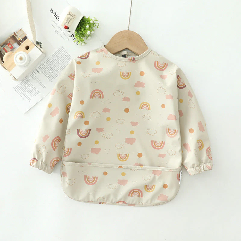 Children's waterproof anti-clothing bib baby eating bib super soft waterproof baby meal pocket anti-dirty feeding - Image 10