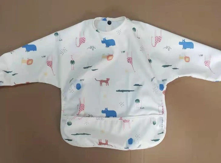 Children's waterproof anti-clothing bib baby eating bib super soft waterproof baby meal pocket anti-dirty feeding - Image 11