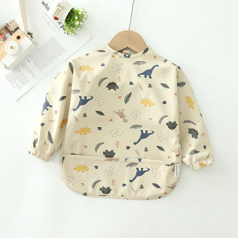 Children's waterproof anti-clothing bib baby eating bib super soft waterproof baby meal pocket anti-dirty feeding - Image 2