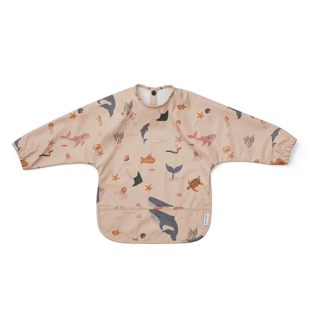 Children's waterproof anti-clothing bib baby eating bib super soft waterproof baby meal pocket anti-dirty feeding - Image 5