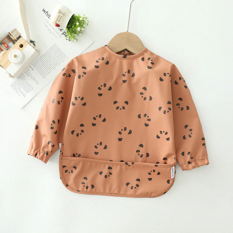 Children's waterproof anti-clothing bib baby eating bib super soft waterproof baby meal pocket anti-dirty feeding - Image 6