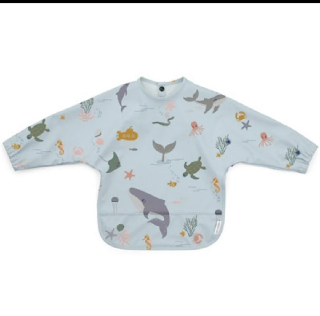 Children's waterproof anti-clothing bib baby eating bib super soft waterproof baby meal pocket anti-dirty feeding - Image 8