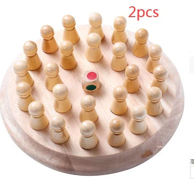 Children's Wooden Educational Toys Memory Chess Kid Early Education Toys - Image 6