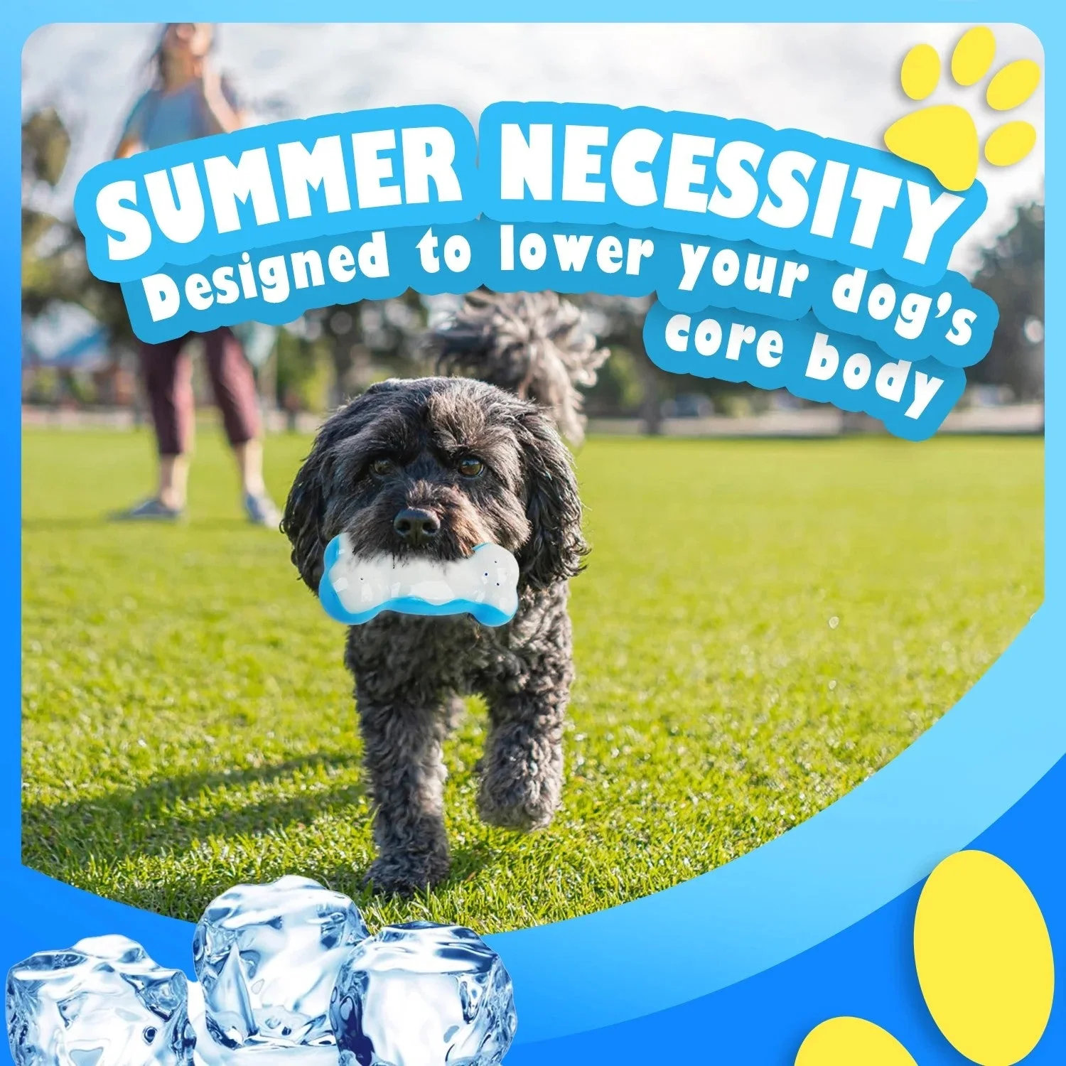 Chill Out - Bite Resistance Dog Cooling Chew Toy for Summer Ice Bone - Image 3