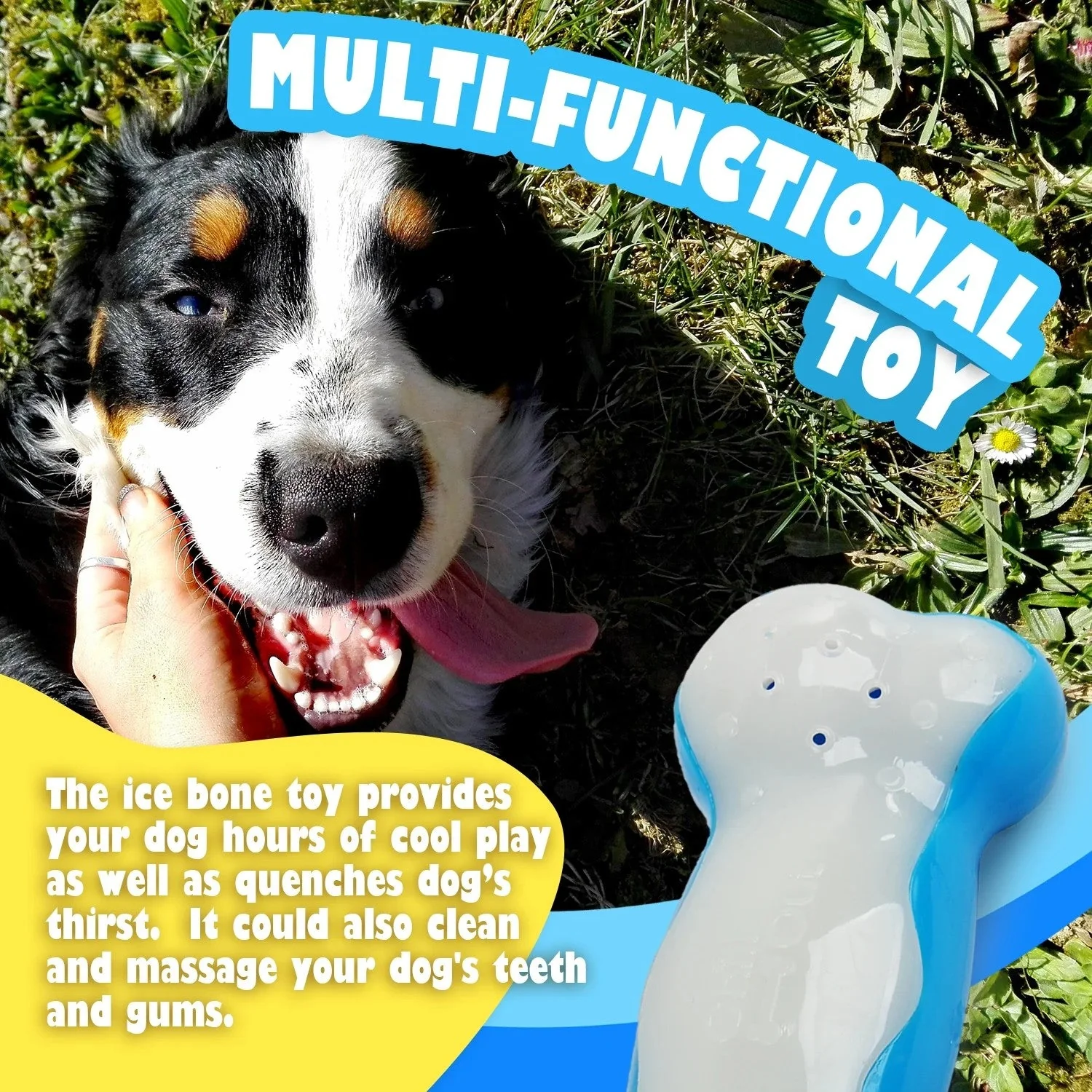 Chill Out - Bite Resistance Dog Cooling Chew Toy for Summer Ice Bone - Image 5