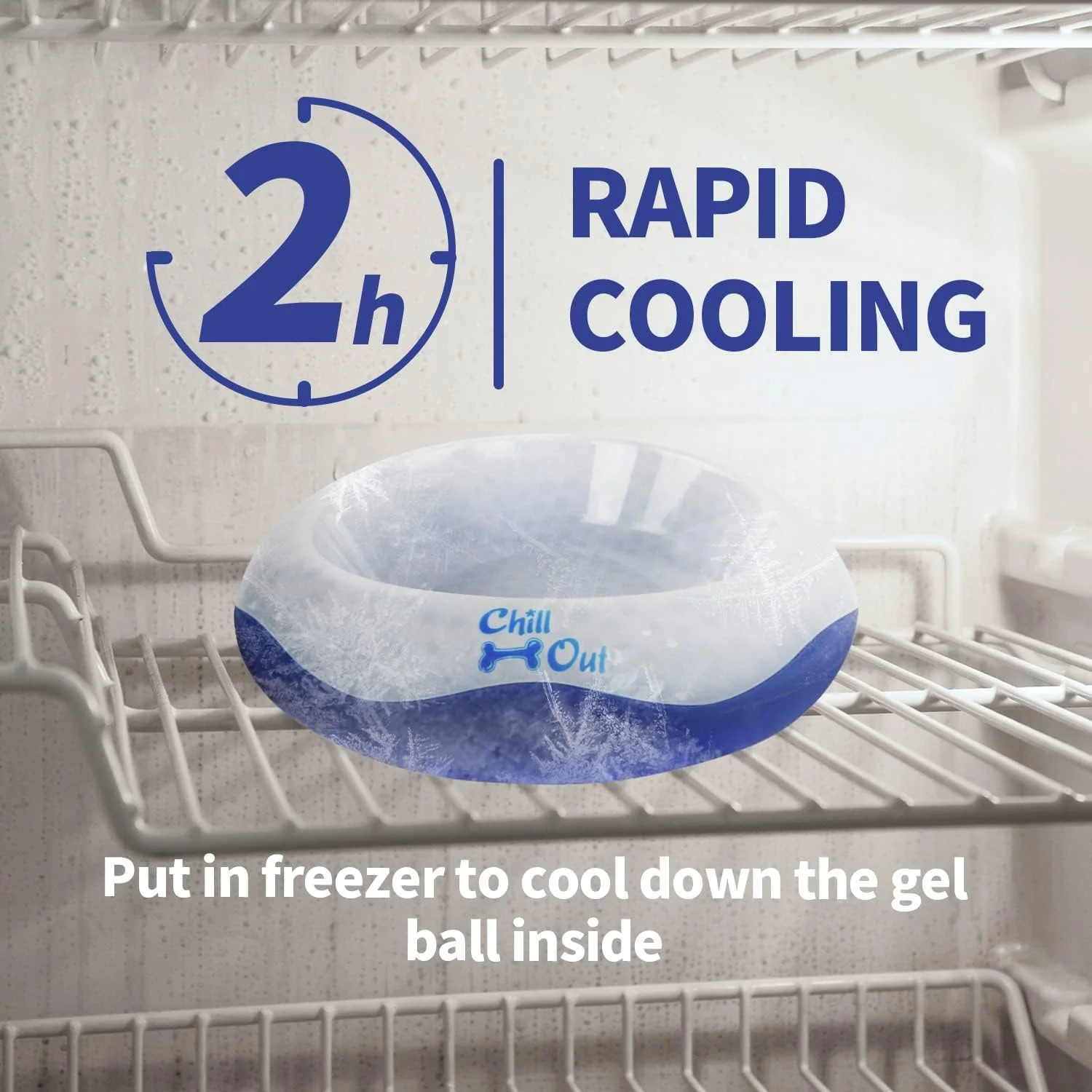 Chill Out - Dog Cooler Bowl - Pet Cooler Bowl Keeps Water Cool and Fresh for Hours - Image 5
