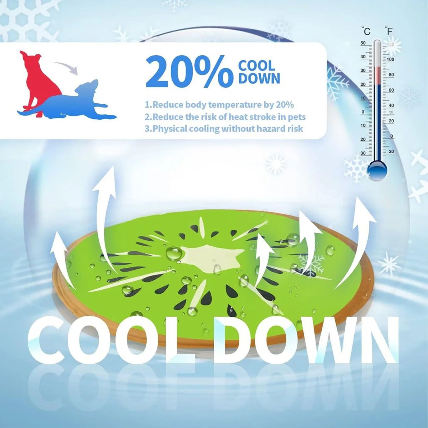 Chill Out - Dog Cooling Mat - Cooling Mat for Summer - Image 13