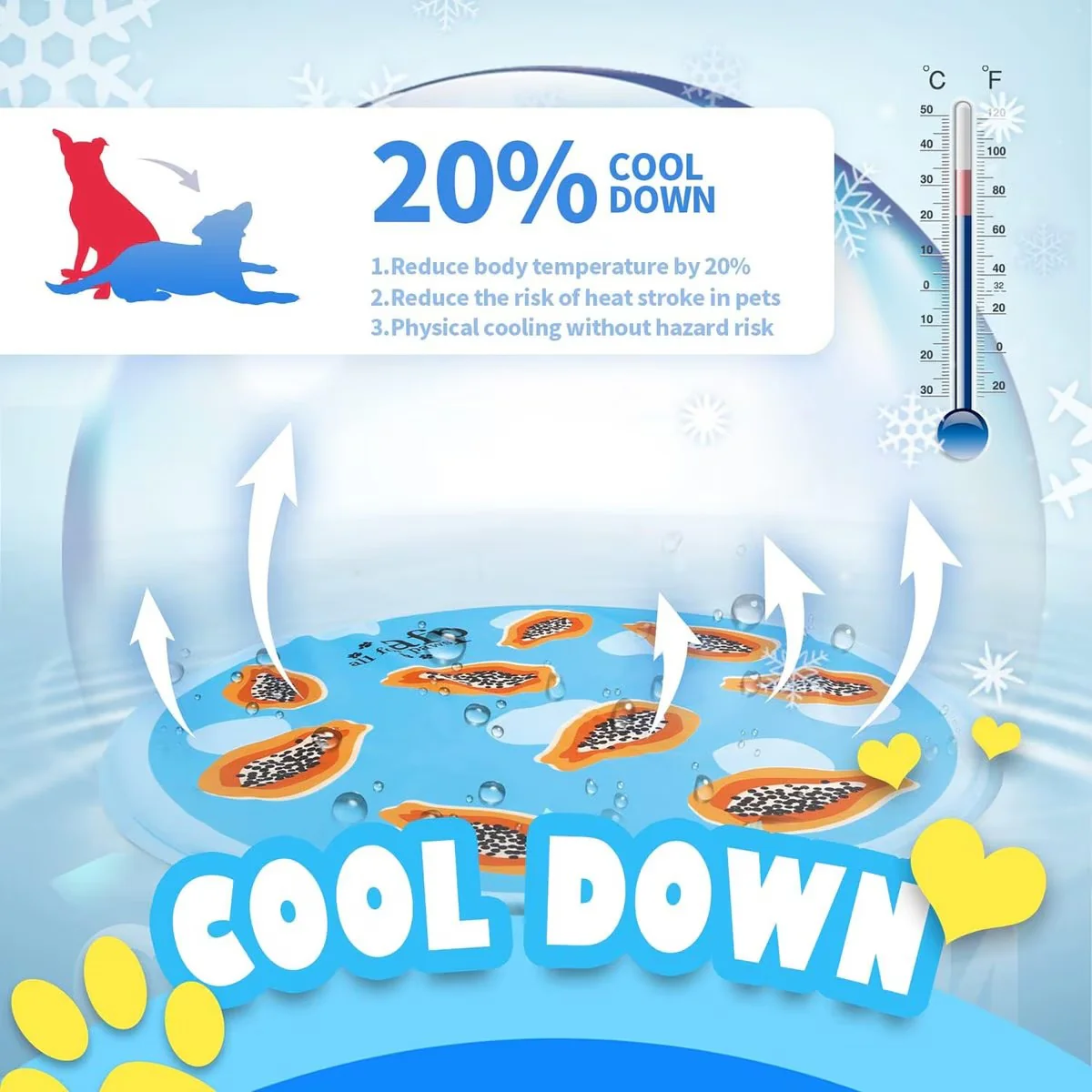 Chill Out - Dog Cooling Mat - Cooling Mat for Summer - Image 18