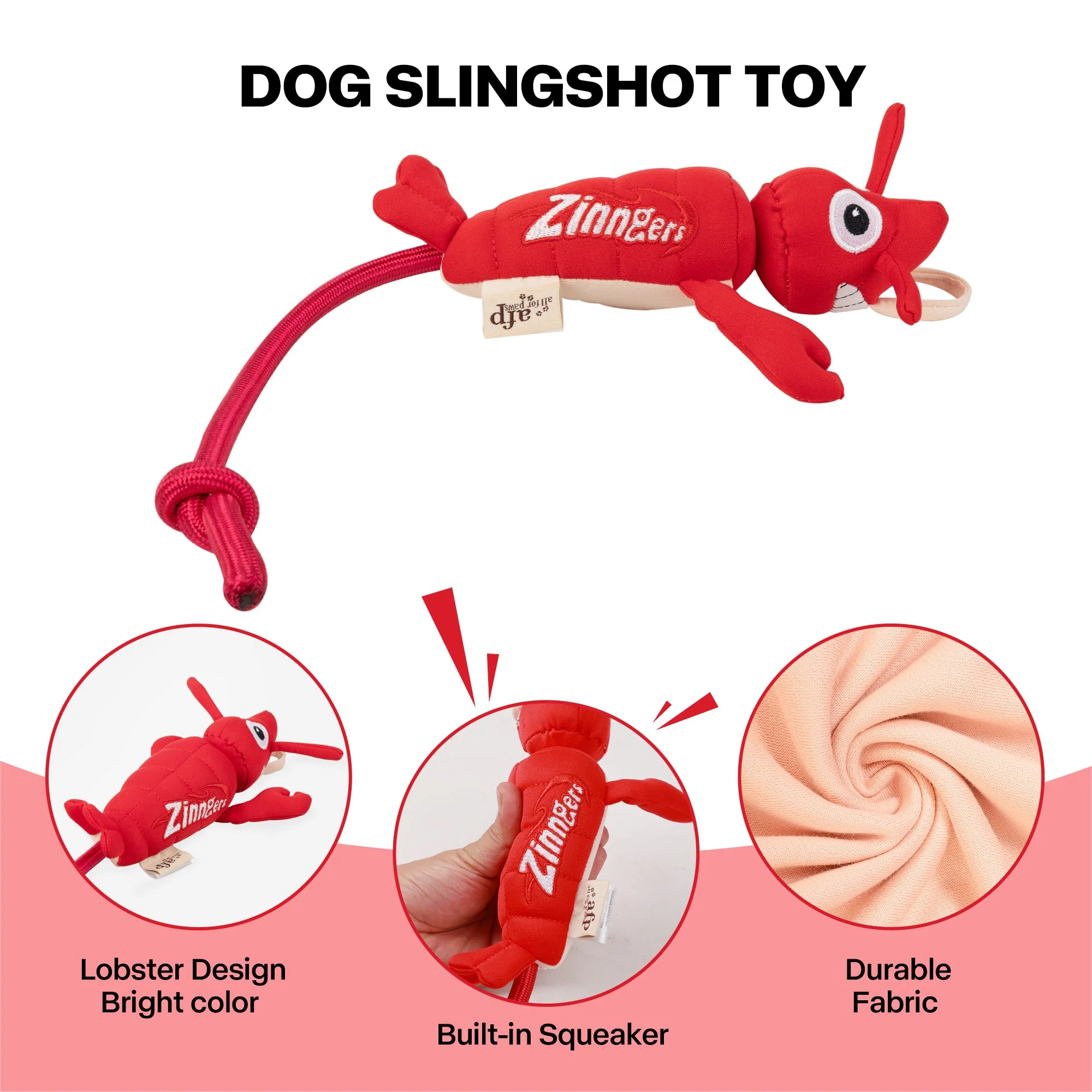 Chill Out - Dog fetch toy - Flying Lobster - Image 3