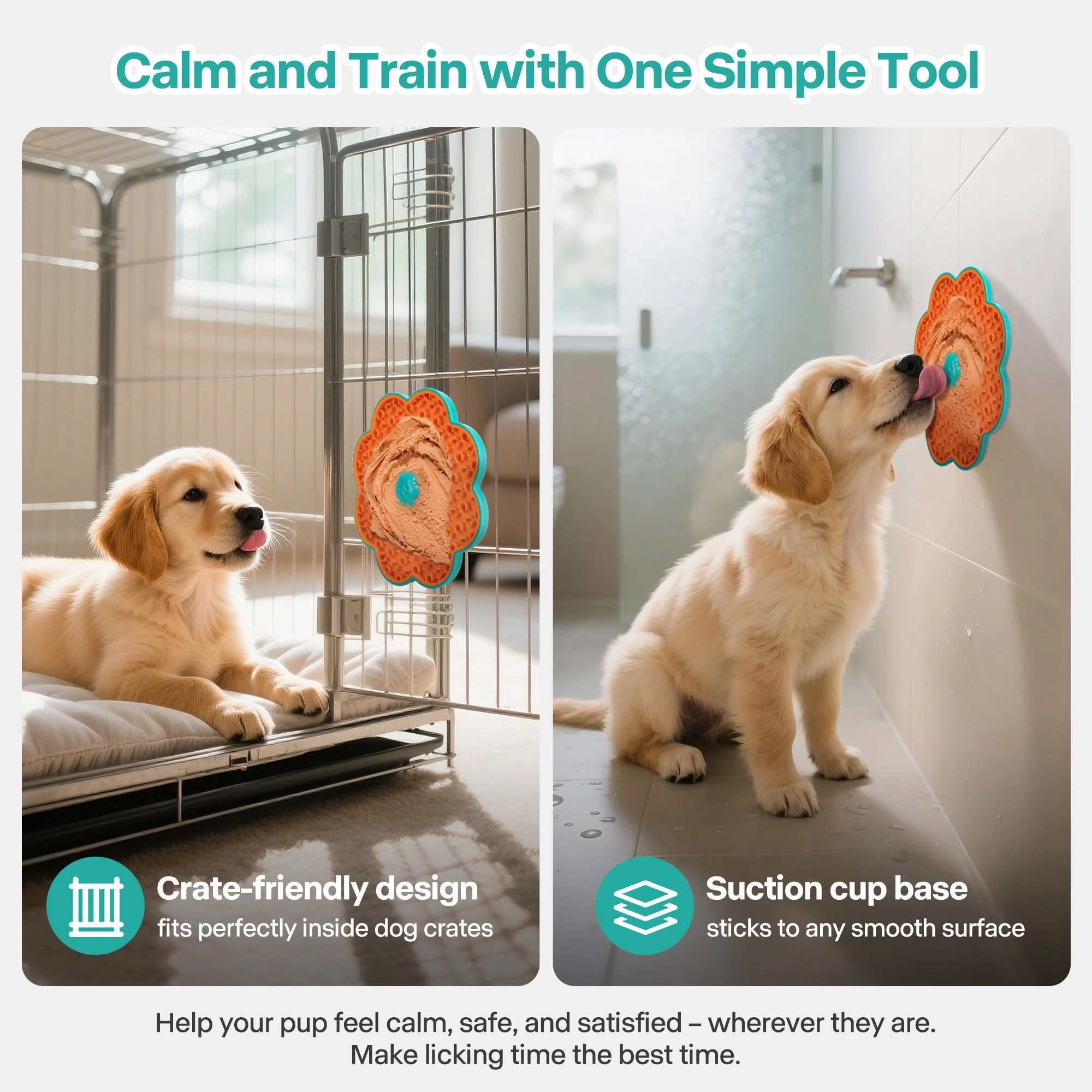 Chill Out - Lick‘A’Disk Dog Lick Mat Summer Slow Feeder for Dogs - Image 4