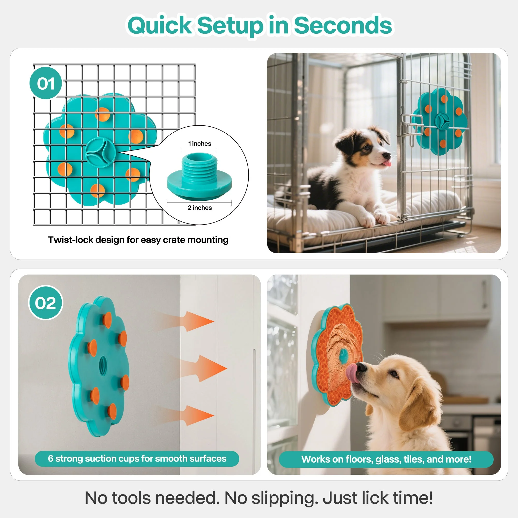 Chill Out - Lick‘A’Disk Dog Lick Mat Summer Slow Feeder for Dogs - Image 5
