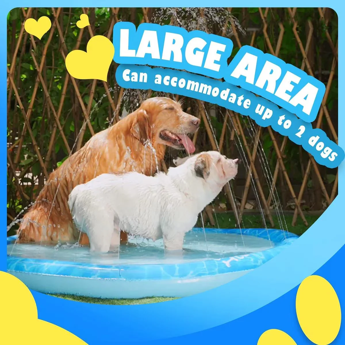Chill Out - Sprinkler Fun Mat Cool Down Play Mat for Pets - Image 6