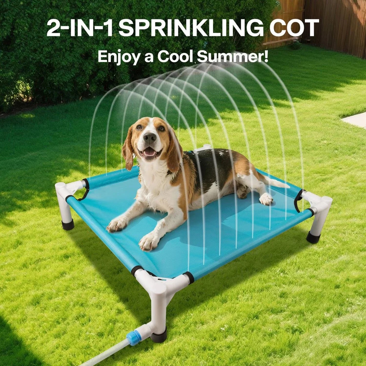 Chill Out - Sprinkling Pet Cot for Summer - Image 2