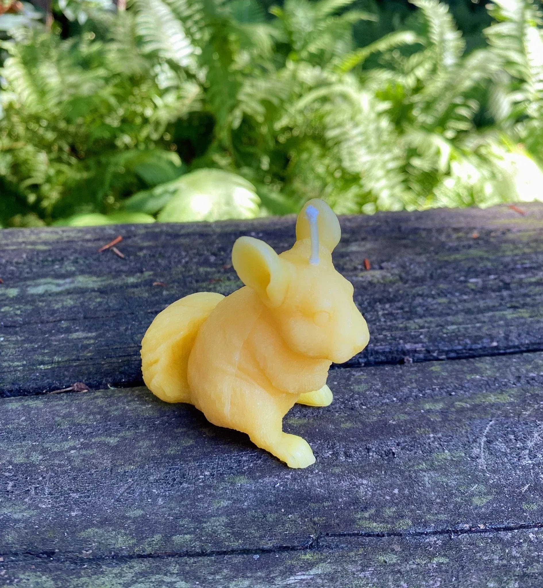Chinchilla Beeswax Candle - Image 3