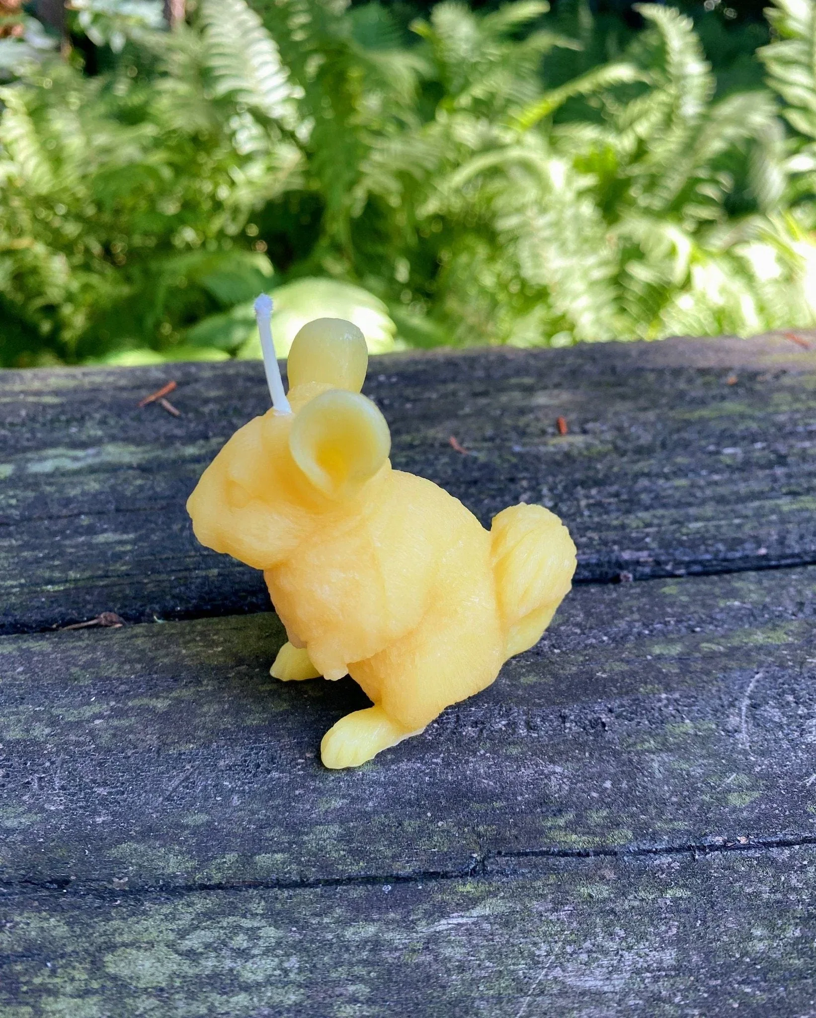 Chinchilla Beeswax Candle - Image 4