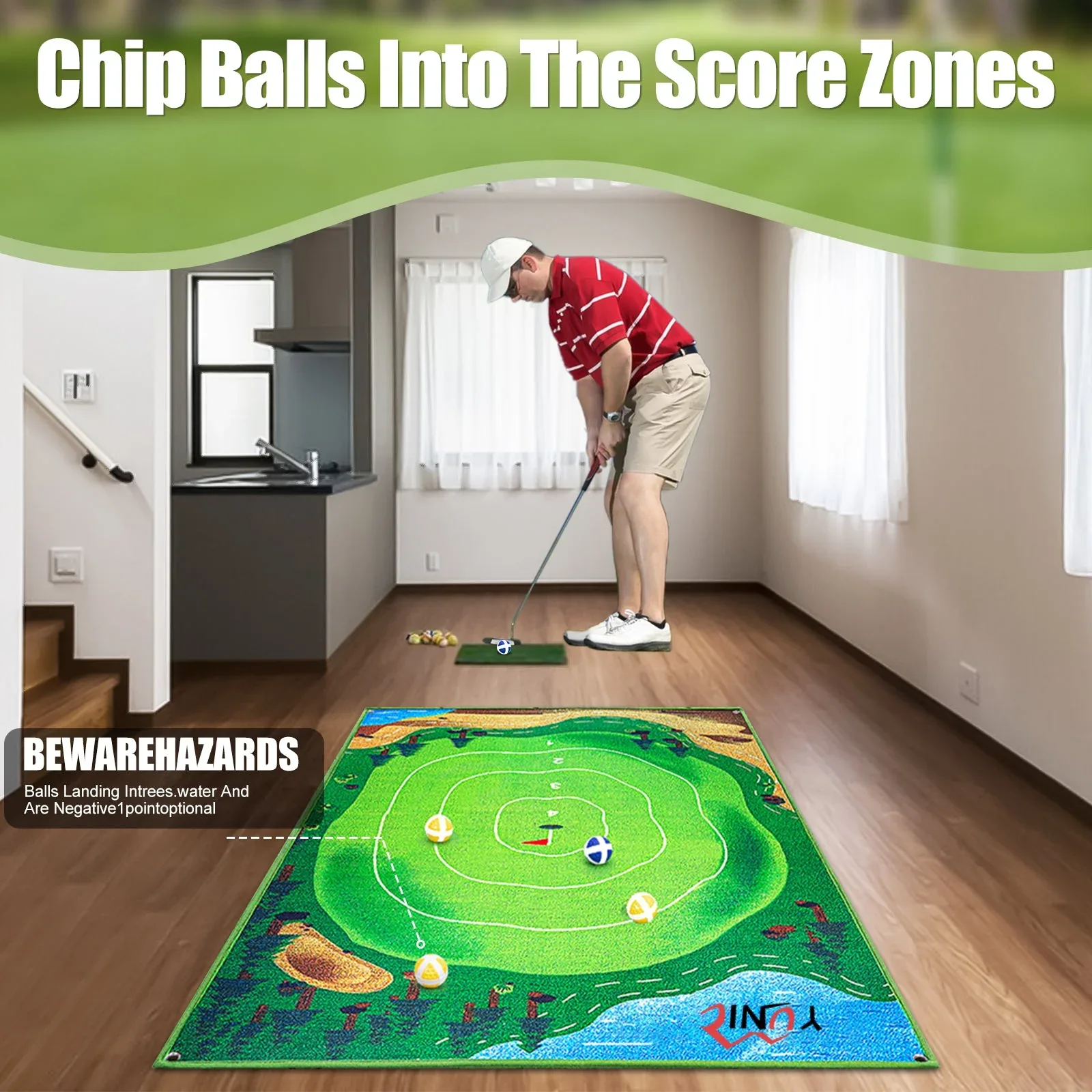 Chip N' Stick Golf Games with Chip N' Stick Golf Balls - Image 7