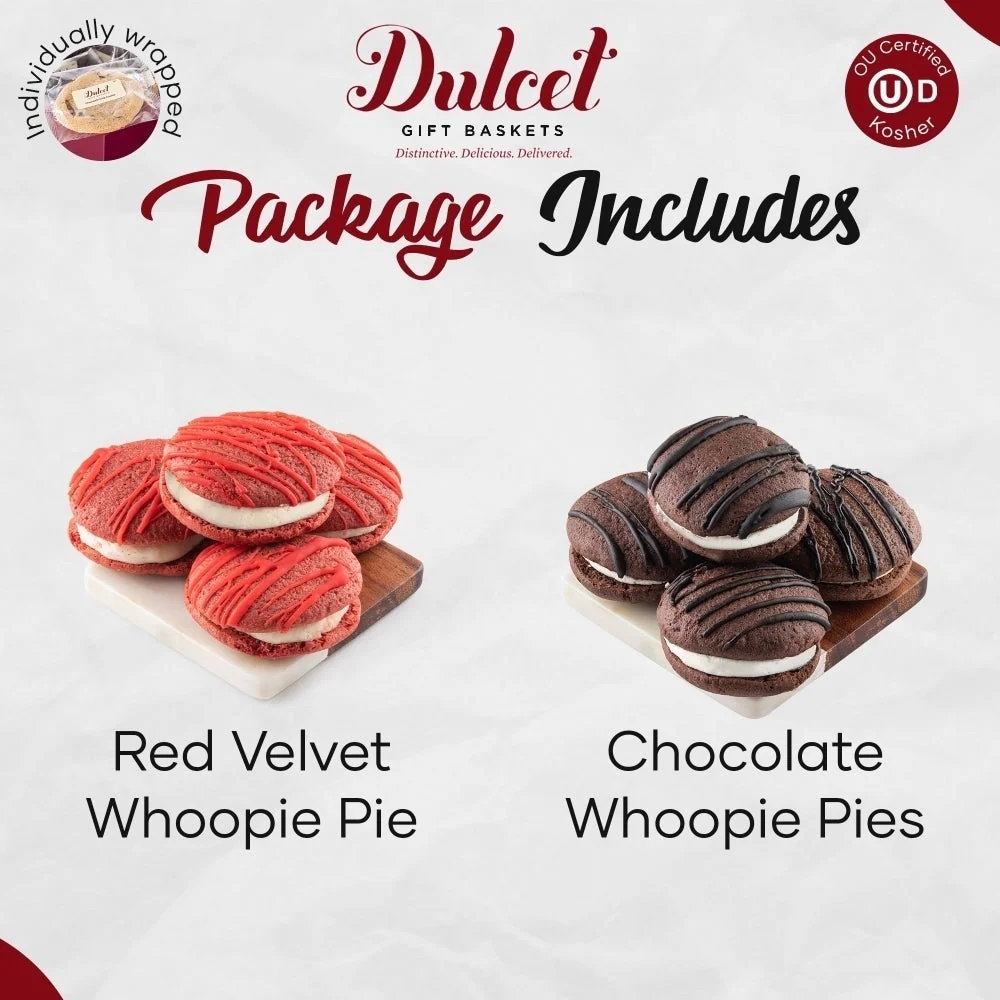 Chocolate and Red Velvet Whoopie Pies Assortment - Image 28