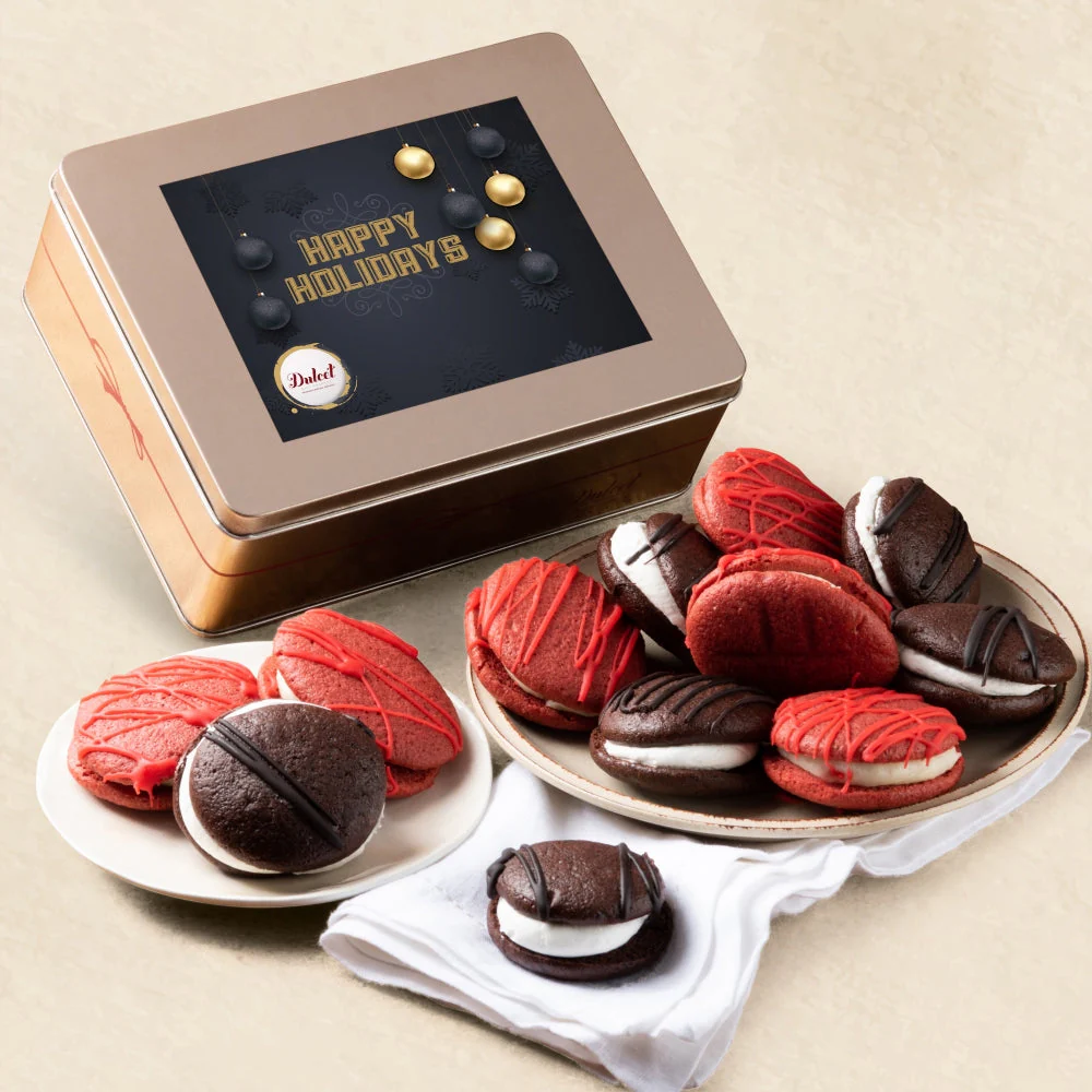 Chocolate and Red Velvet Whoopie Pies Assortment - Image 61