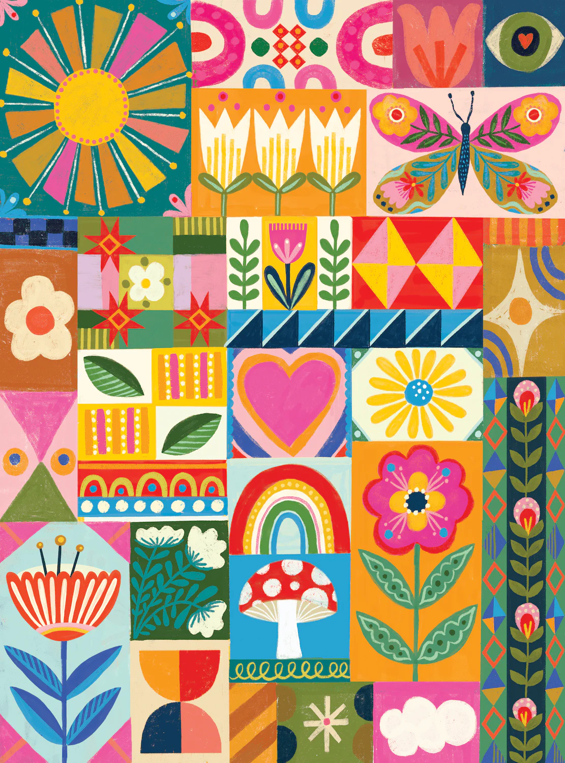 Choose Happy 1000 Piece Puzzle by Puzzlefolk - Image 3