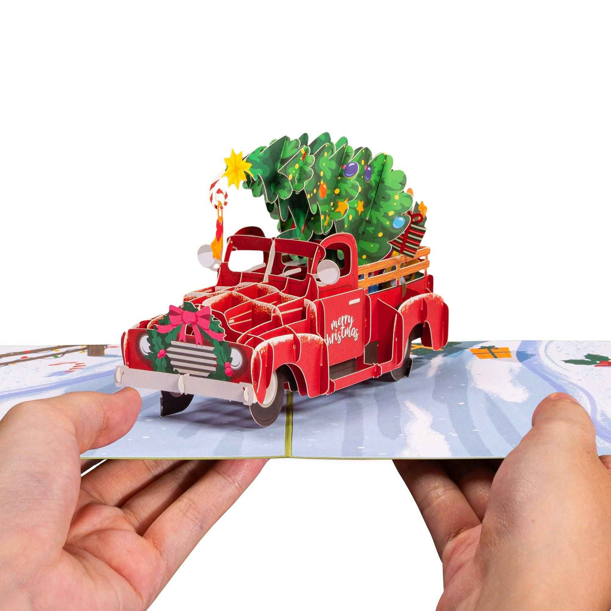 Christmas Car Pop Up Card - Image 3
