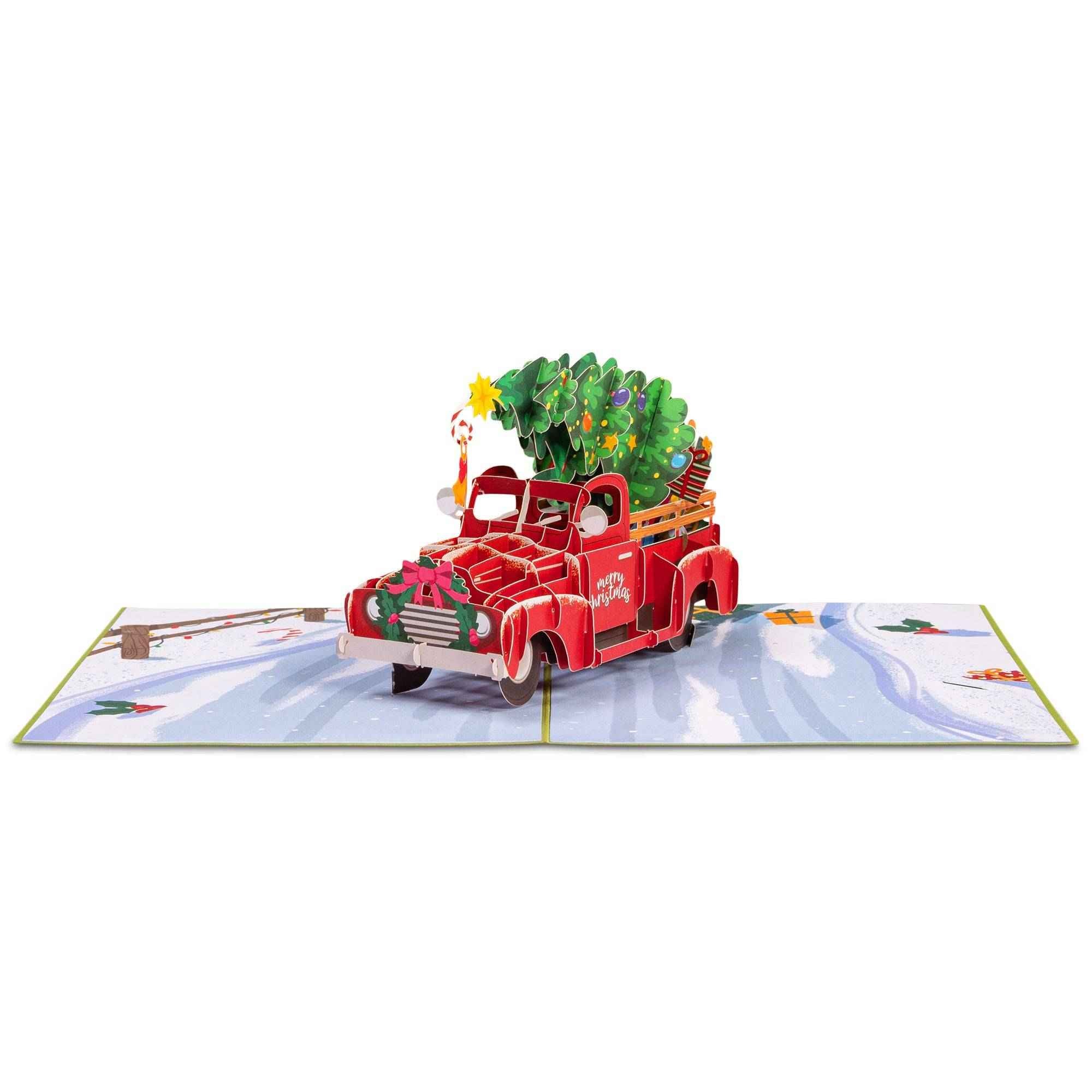 Christmas Car Pop Up Card - Image 6