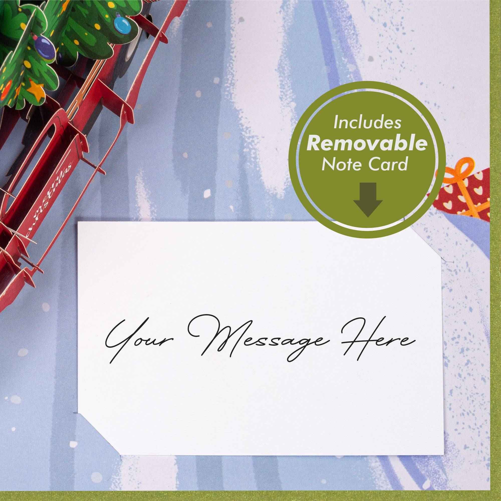 Christmas Car Pop Up Card - Image 8