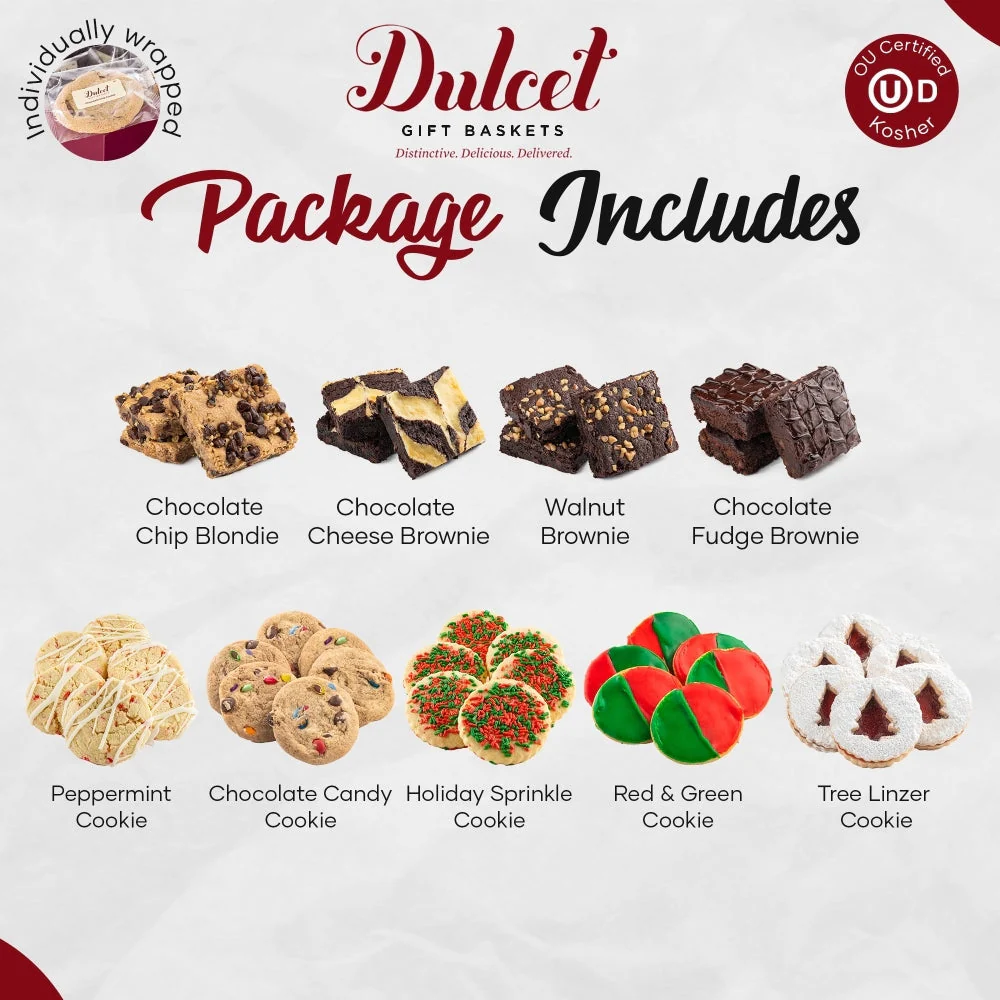 Christmas Cookies and Brownies Sampler Tin - Image 6
