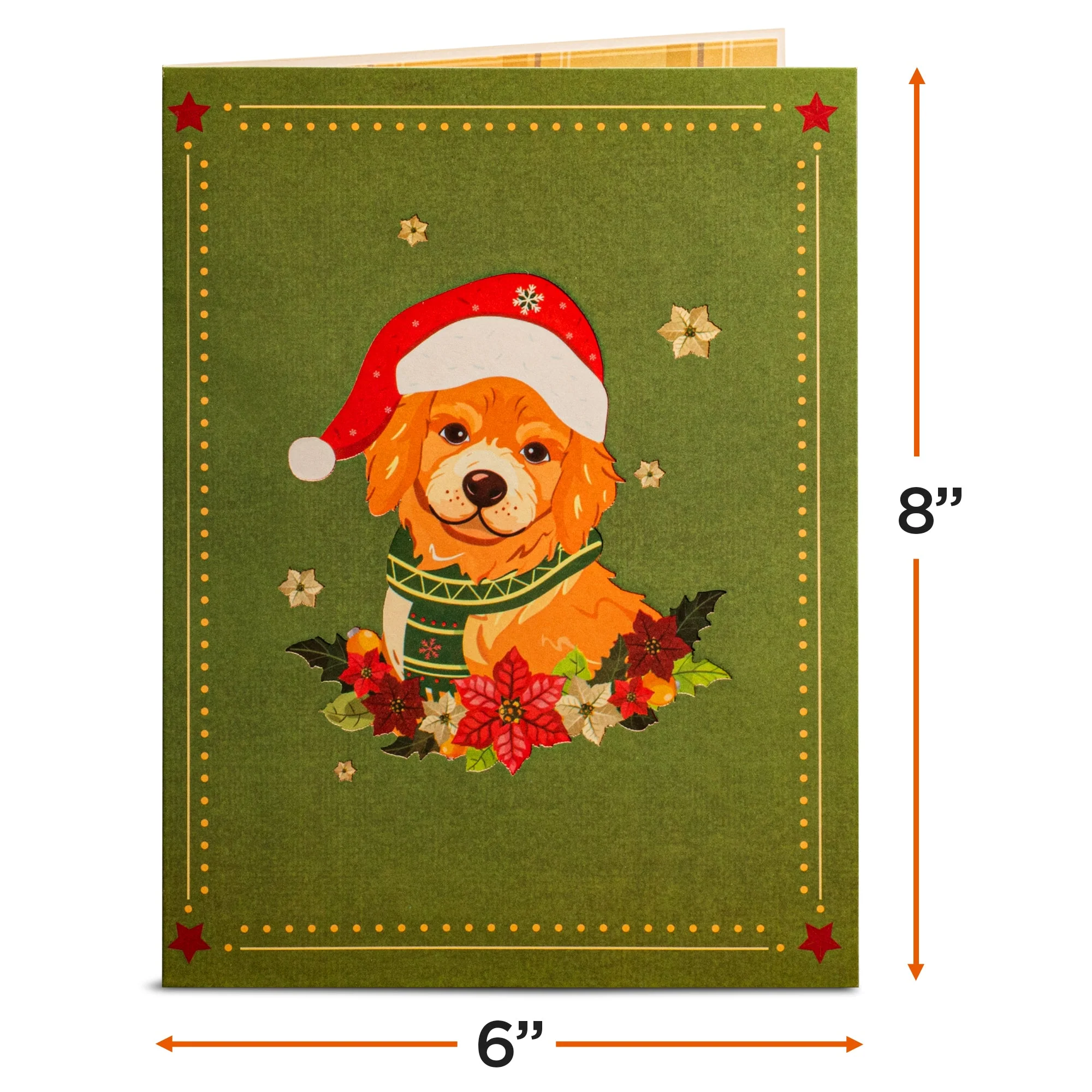 Christmas Dog Pop Up Card - Image 2
