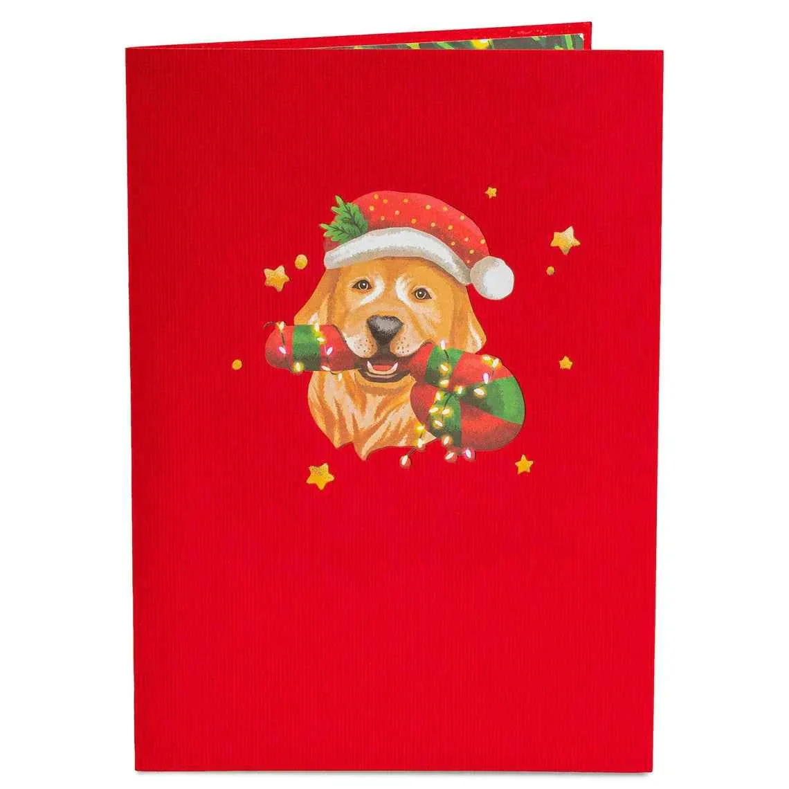 Christmas Dog Pop Up Card - Image 2
