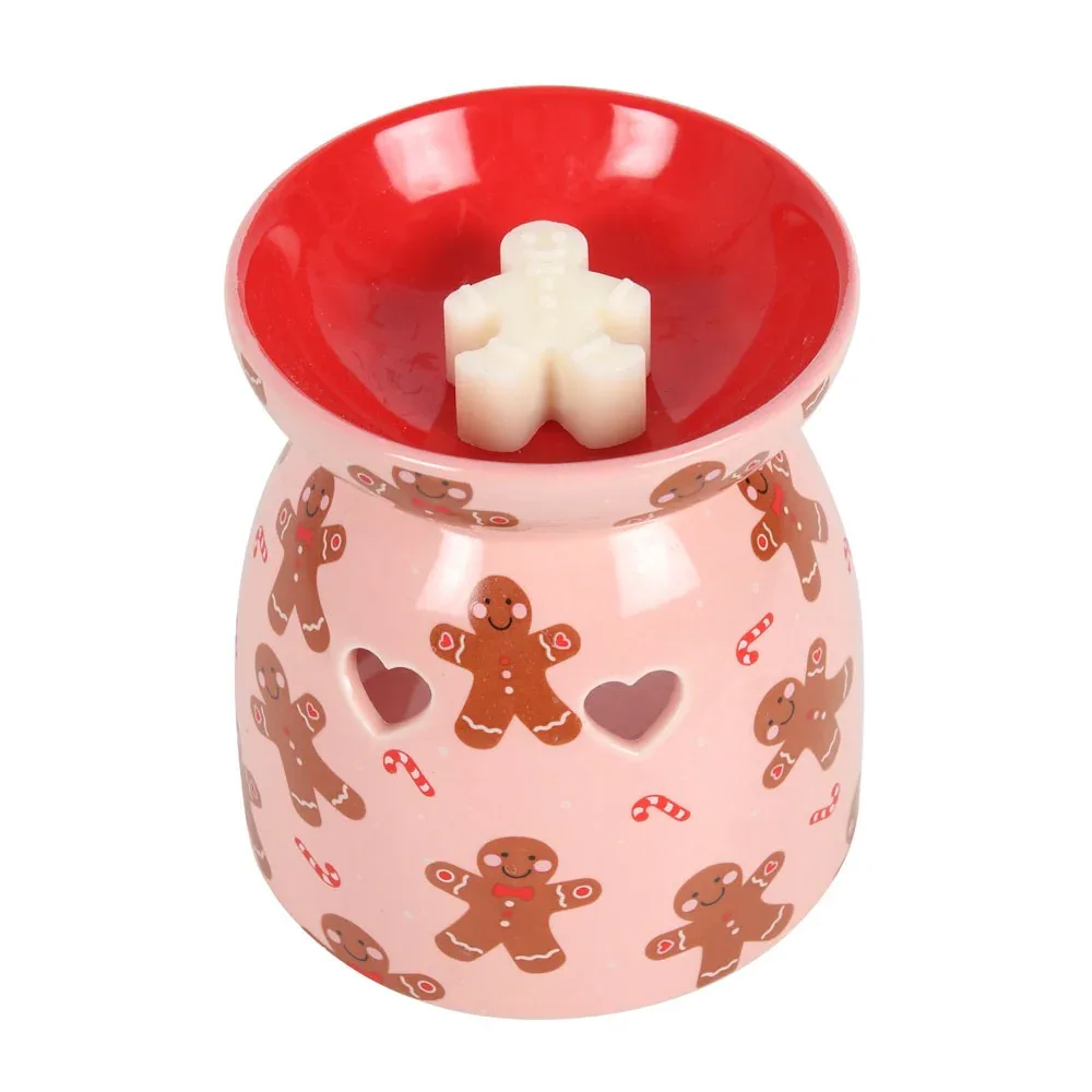 Christmas Gingerbread Wax Melt Burner Gift Set - Image 2