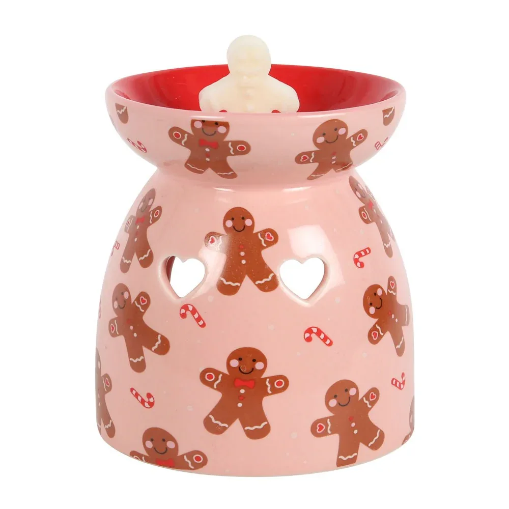 Christmas Gingerbread Wax Melt Burner Gift Set - Image 3