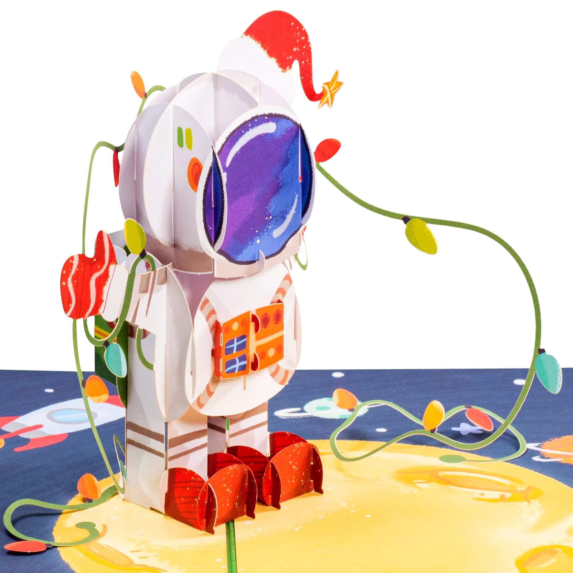 Christmas in Space 3D Popup Card - Image 4