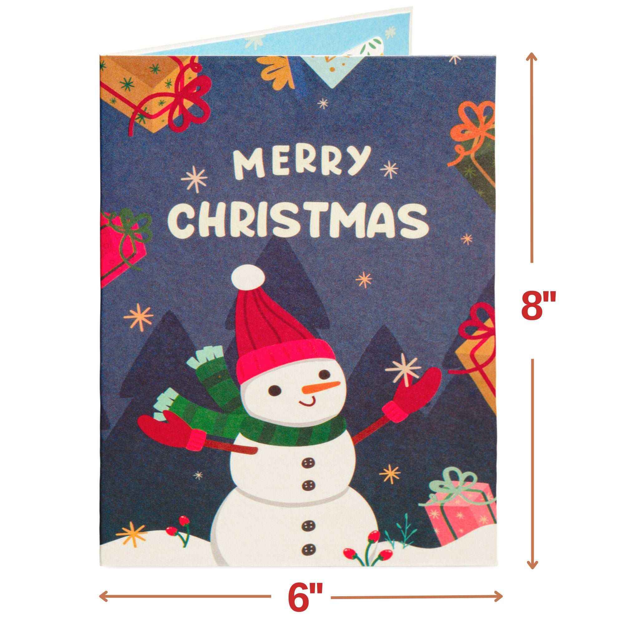 Christmas Night Frndly Pop Up Card, 5" x 7" Cover - Image 2