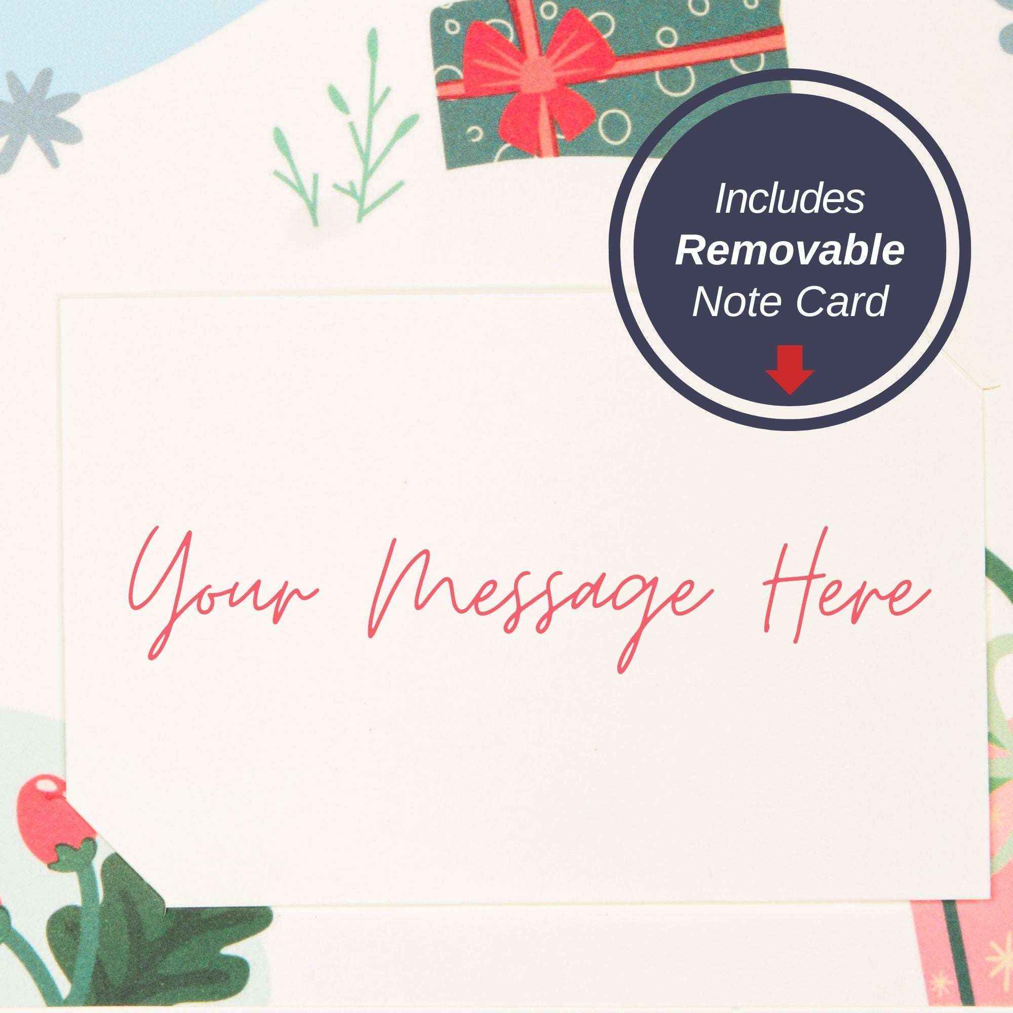 Christmas Night Frndly Pop Up Card, 5" x 7" Cover - Image 5