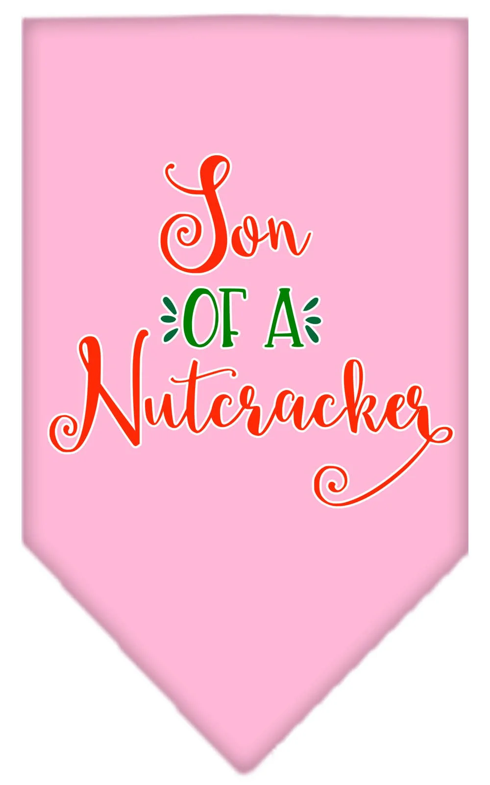 Christmas Pet and Dog Bandana Screen Printed, "Son Of A Nutcracker" - Image 10