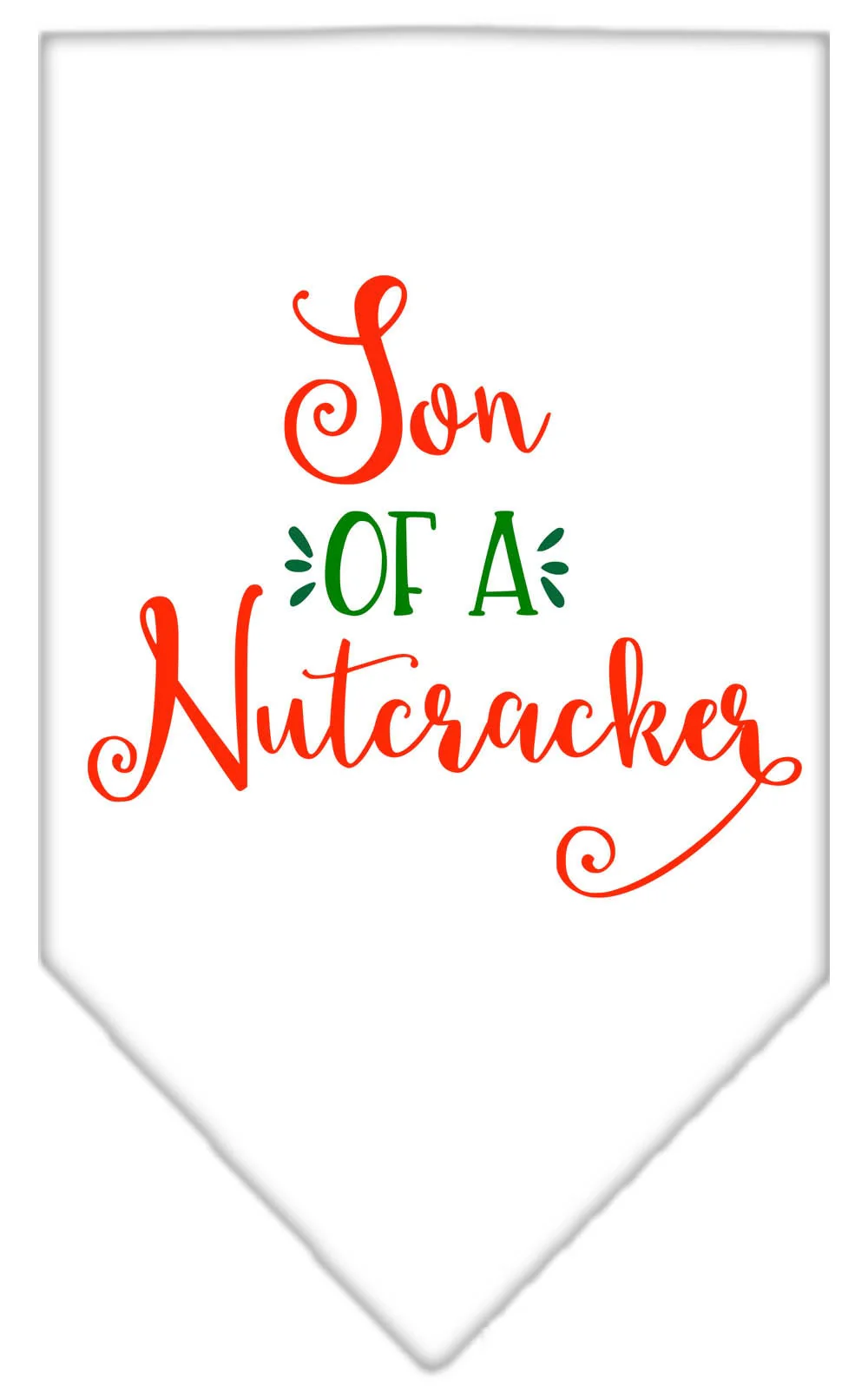 Christmas Pet and Dog Bandana Screen Printed, "Son Of A Nutcracker" - Image 8