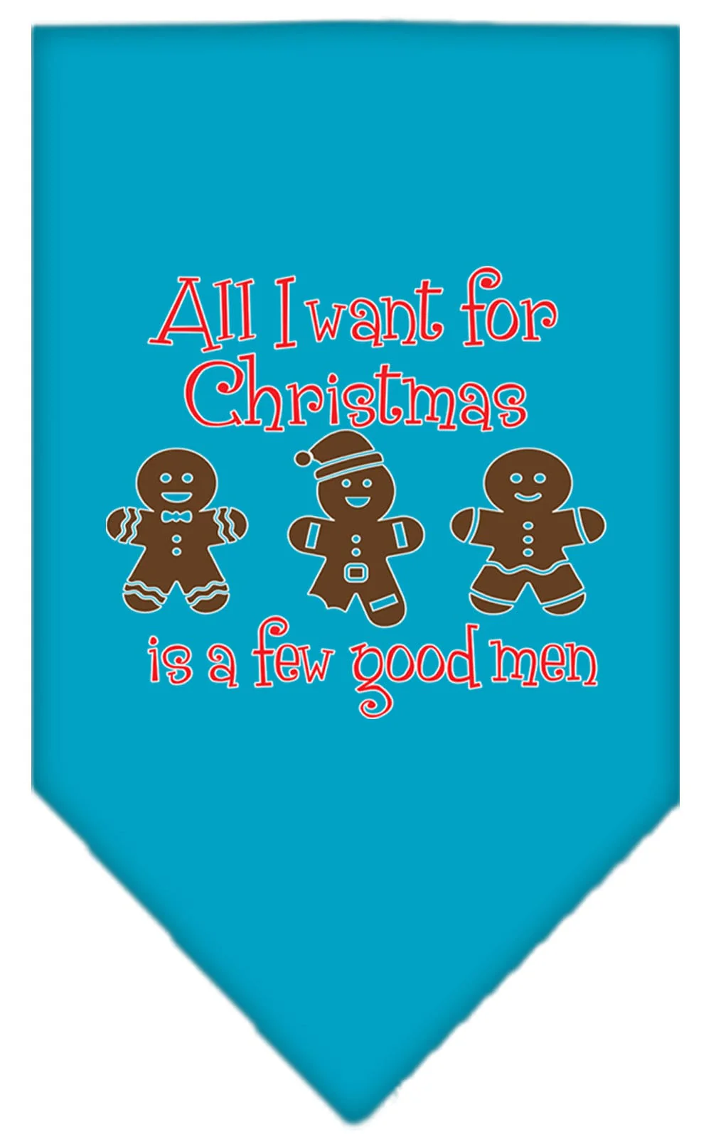 Christmas Pet Bandana "All I Want For Christmas Is A Few Good Men" - Image 10