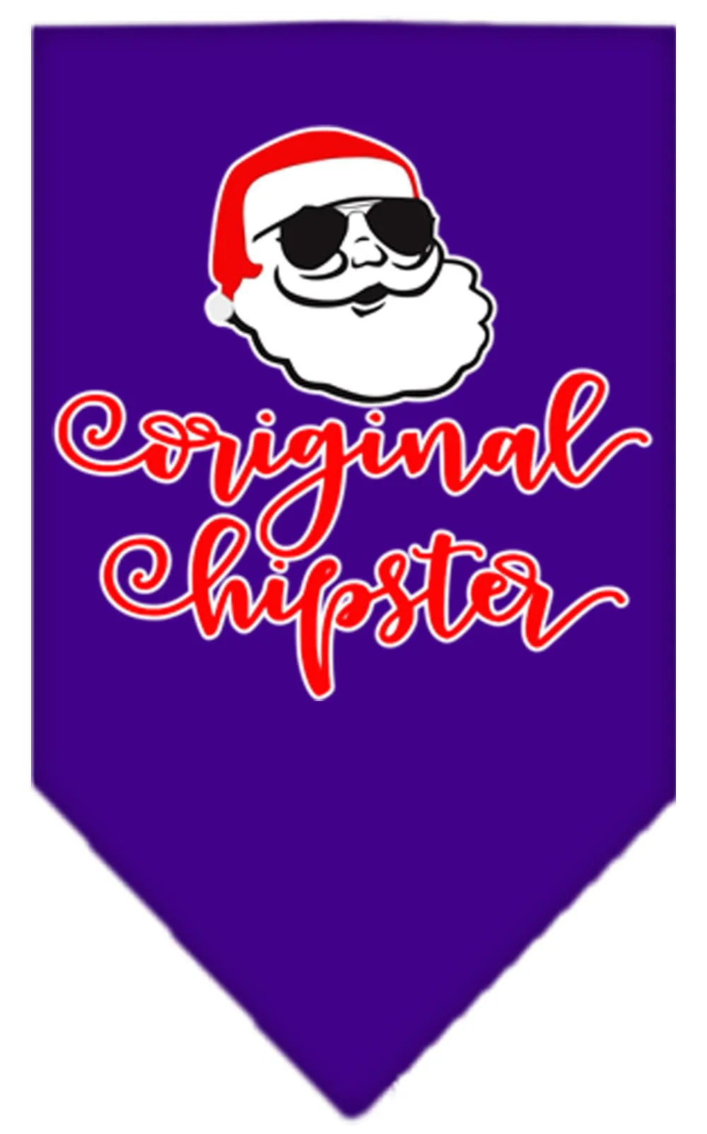 Christmas Pet Bandana "Original Hipster" - Image 10