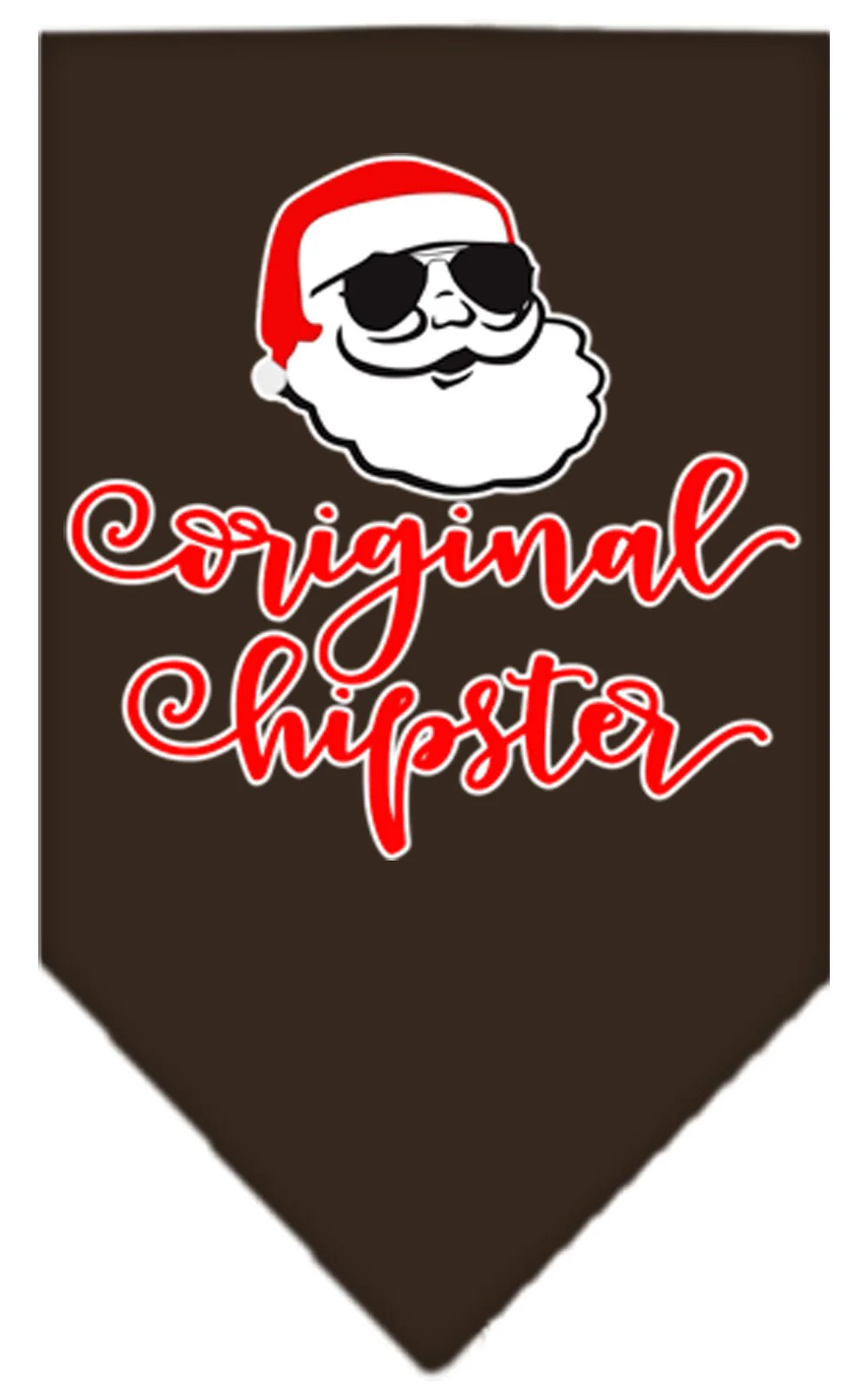 Christmas Pet Bandana "Original Hipster" - Image 4